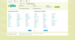 Desktop Screenshot of njobs.nl