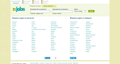 Desktop Screenshot of njobs.es