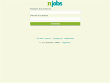 Tablet Screenshot of njobs.fr