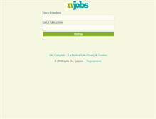 Tablet Screenshot of njobs.it