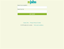 Tablet Screenshot of njobs.org.uk